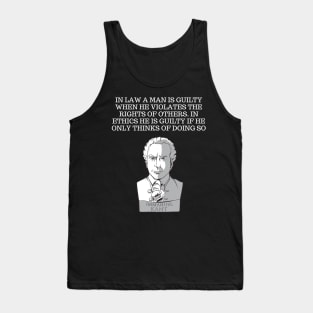 Philosophy quote Tank Top